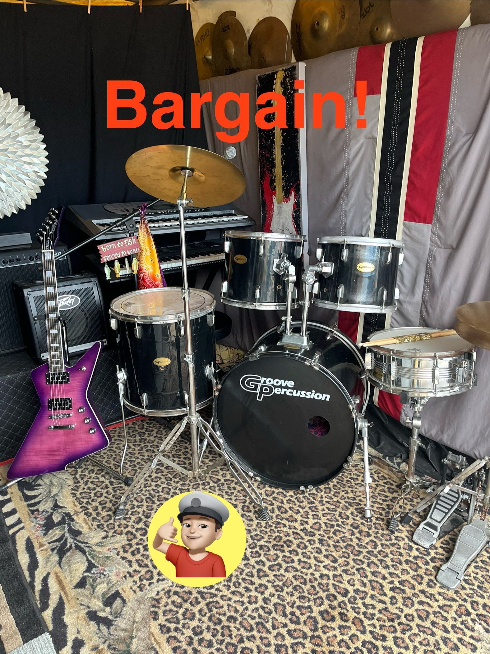 π₯ Bargain Drum Set π₯