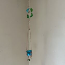 Stained Glass Candle Hanger 