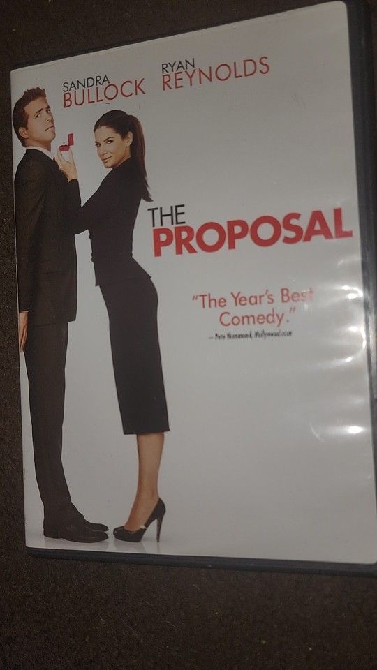 Mint Condition DVD Of M9vie The Proposal With Sandra Bullock, Romantic Comedy, PG-13, 108 Min
