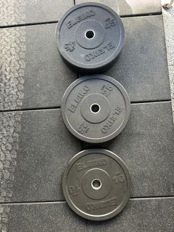 Eleiko Bumper Plates (Indoor or Outdoor Use) Like New