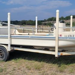 1980 Deckboat Mercruiser 898