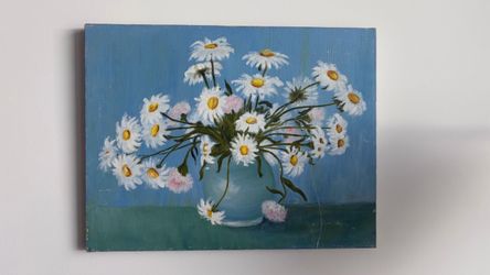 handmade flower painting