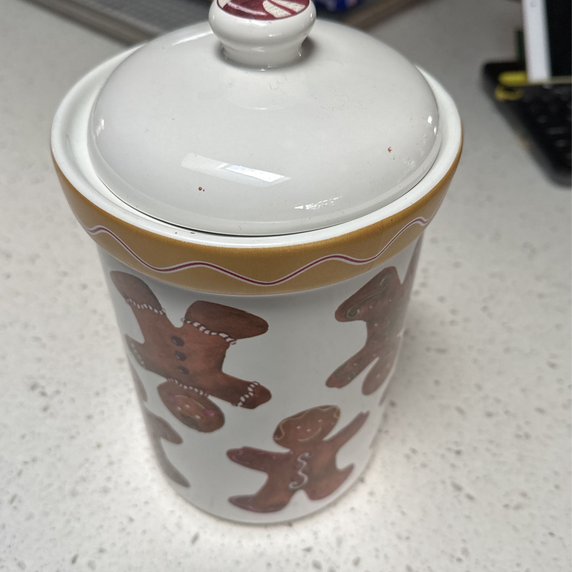Ceramic Gingerbread Cookie Jar