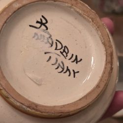 The style of the jar suggests it could be an antique or vintage piece, possibly of French origin, similar to those found in old pharmacies. Apothecary