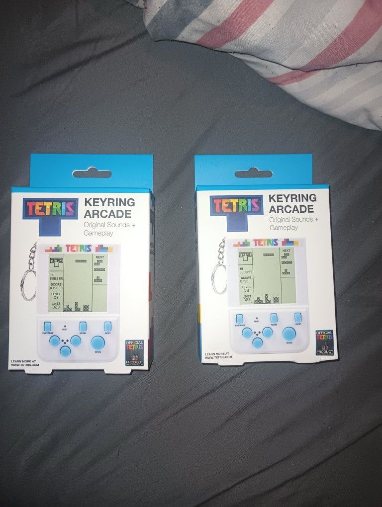 Tetris Keychains