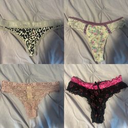 4 SMALL & XS UNDERWEAR