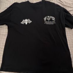 Darc Sport x Spiderman/Venom Club Black Graphic T-Shirt