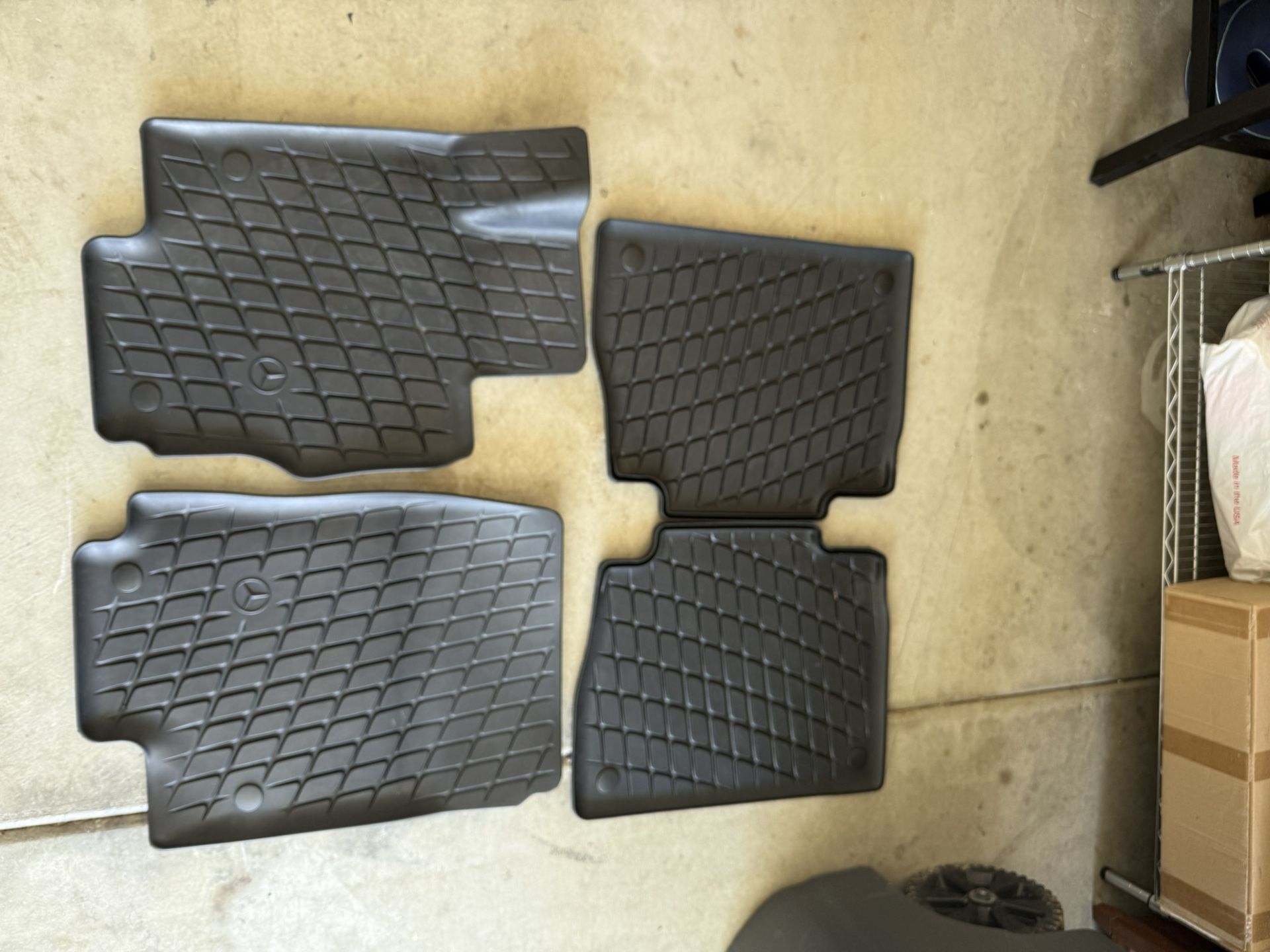 Mercedes Rubber Floor Mats