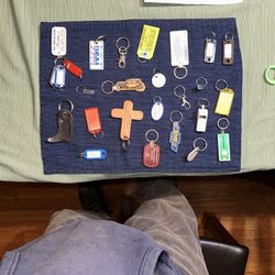 Lot of Various Keychains 