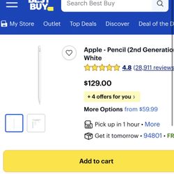 Apple Pencil 2nd Generation