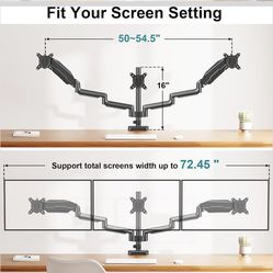 Triple Monitor Stand for desk/WFH office
