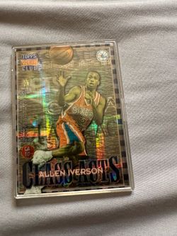 Allen Iverson / Dikembe Mutumbo class act refractor