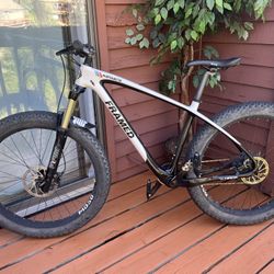Two Carbon Bikes