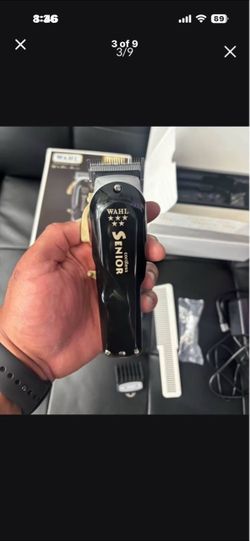 Wahl Senior Cordless Clipper  Like New Condition. Works Perfect. Comes with everything that came in Box. Box, #.5 Guard, #1 Guard, #1.5 Guard, Comb, O