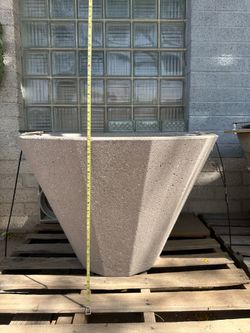Modern Concrete Planters 36”