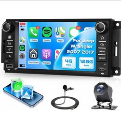 Apple Carplay and Android Auto Stereo for select Chrysler, Dodge and Jeep Vehicles