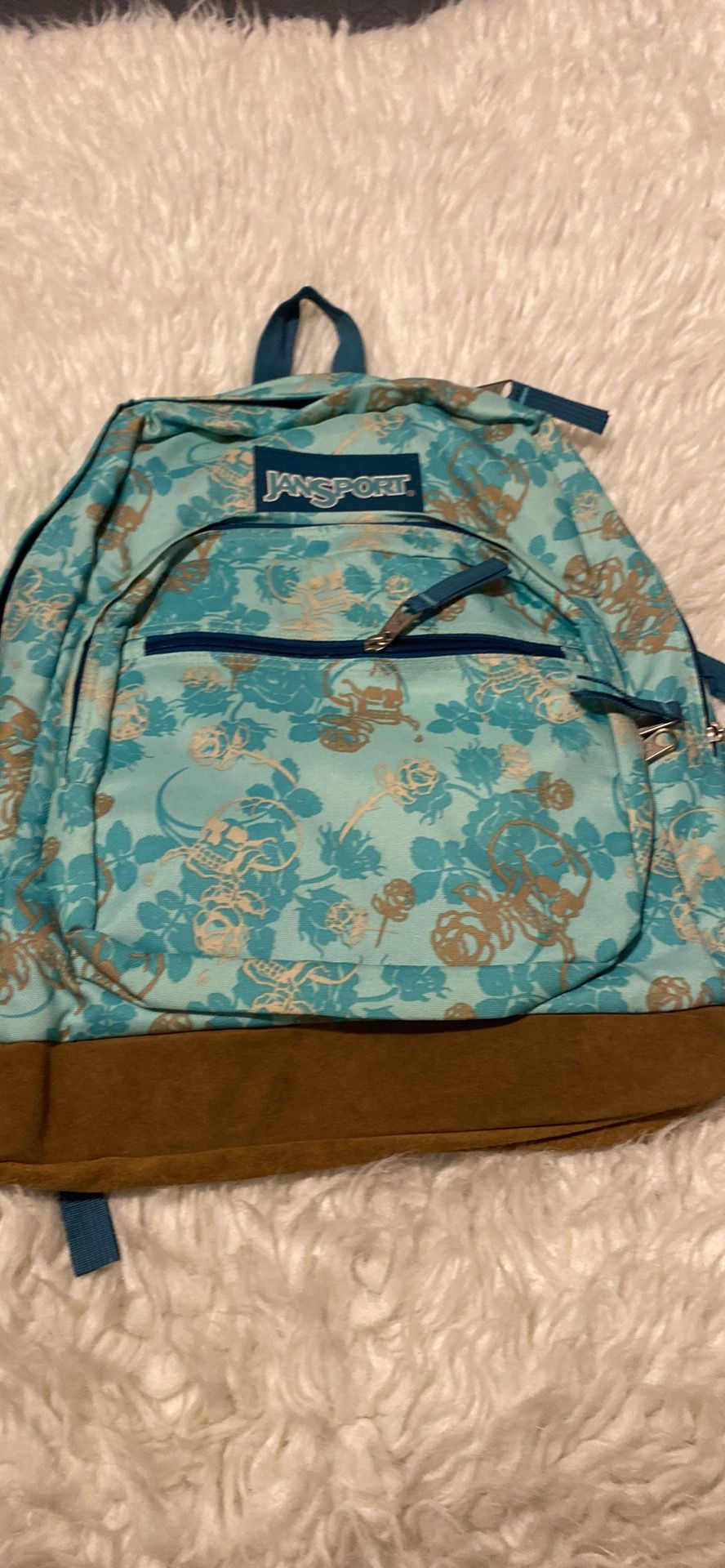 Jansport Flowered Backpack