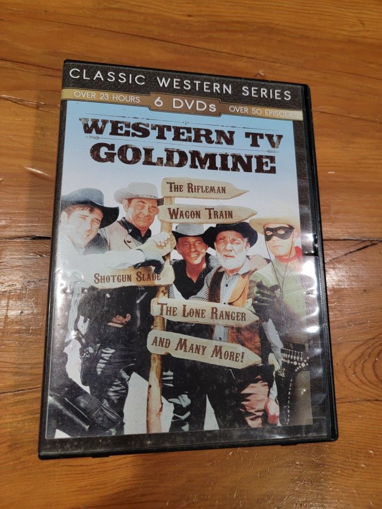 TV Classics Westerns - 6 DVDs With Over 50 Episodes