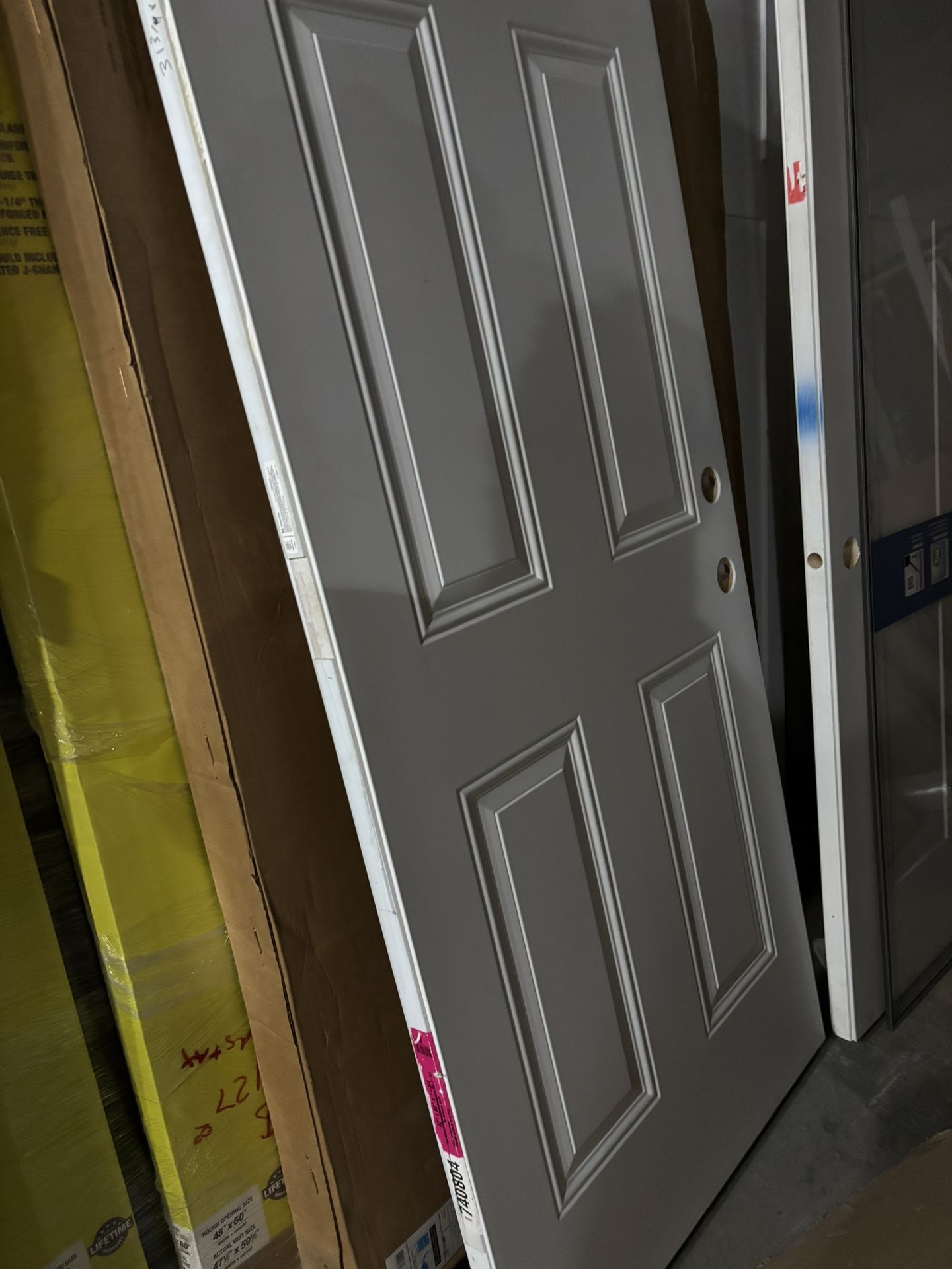 Exterior Door 31-3-4” X 79-1/ Steel 