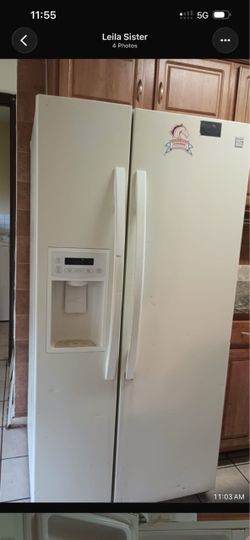 Kenmore side by side refrigerator
