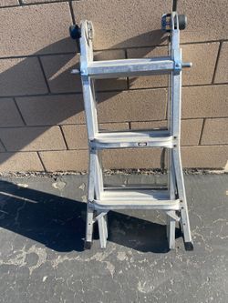 Four ladders in one foldable