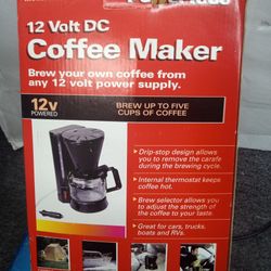 Power To Go 12 Volt DC Coffee Maker M# PCM815 