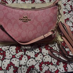 Coach Outlet Pink Teri shoulder bag