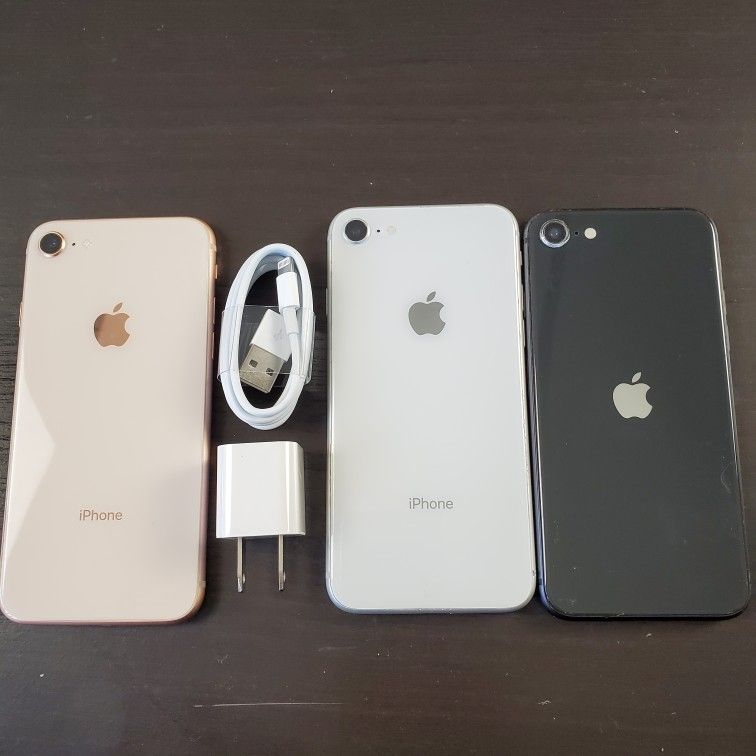 iPhone 8 - UNLOCKED - Like New (Color Choices)