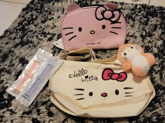 Hello Kitty Bag and Accessories Bundle