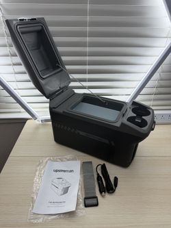 Brand New Upstreman Electric Cooler & Warmer 10QT(9L) Capacity, Thermoelectric Car Fridge with Shoulder Strap, Plug In 12V DC Portable Car SKU467-S1