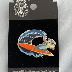 NOC Disney Stitch on Surf Board Pin Lilo & Stitch Surfing Pin