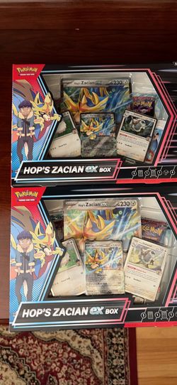 Hop’s Zacian EX box