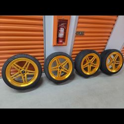 Brand New Racing Rims And Tires $900