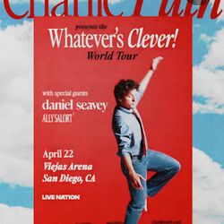 CHARLIE PUTH TICKETS