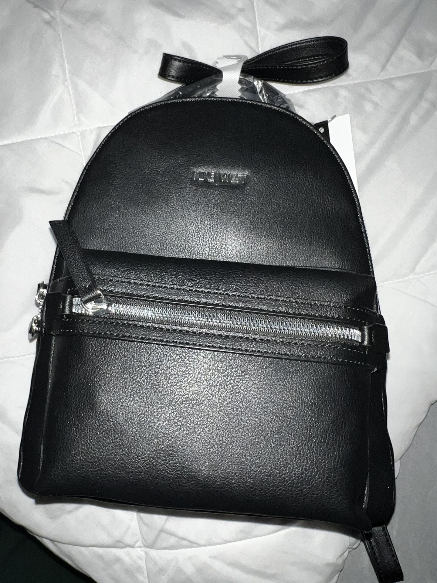 New Black Nine West Backpack 