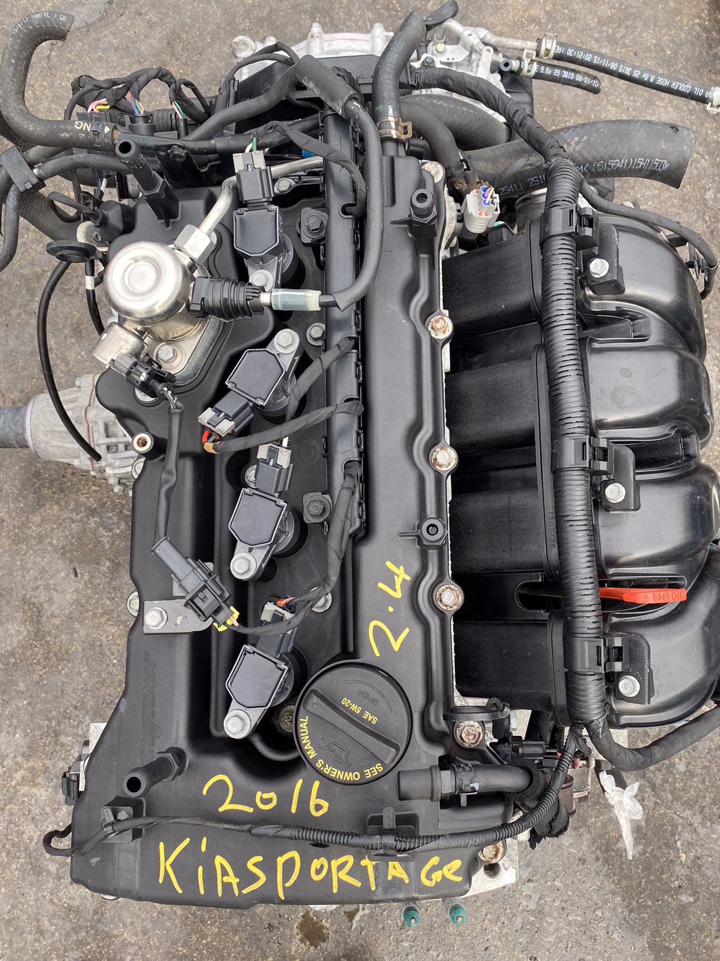 Engine For 2016 Kia Sportage 2.4 Liters Vin C 8th Digits $3500 $200 Core