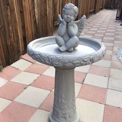 New Bird Baths Made Out Of Cement Beautiful Yard Decoration 