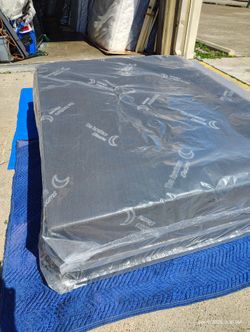 New 12" Queen Size Bed Set With Matress And Box Spring Included