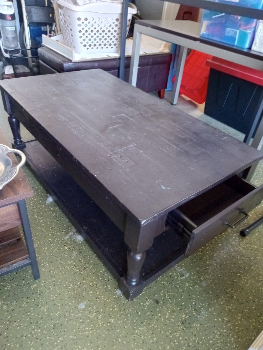 Coffee Table Plus End Table Set