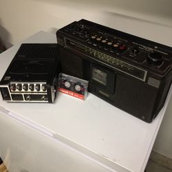 Marantz/Superscope Boombox CR-2020 and c-105  field Recorder