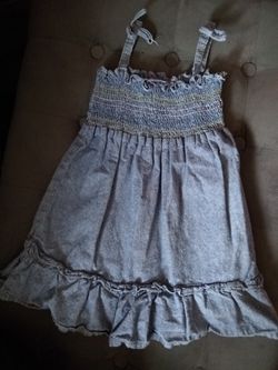 Todler denim dress