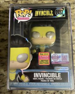 Funko POP! Invincible (Floating) #2(contact info removed) SDCC 2000 PCS Exclusive Limited