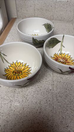 Hand-Painted Bowls