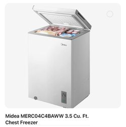 Midea 3.5 cu ft Freezer