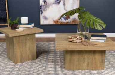 Devar chunky coffee table