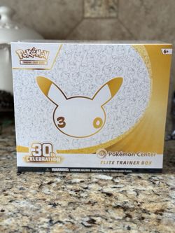 Pokemon 30th celebration elite trainer box etb