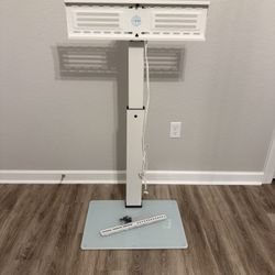 FITUEYES Swivel Floor TV Stand with Mount