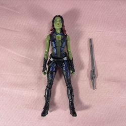 Marvel Legends Gamora (2014 Guardians of the Galaxy Groot Wave) With Accessories