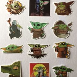 Mandaldrian Stickers