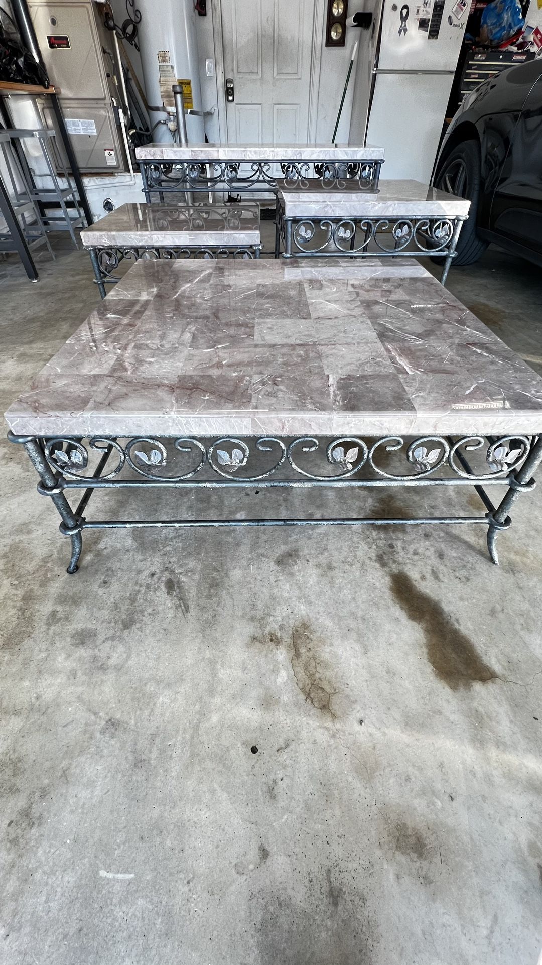 Coffee Table + End Tables